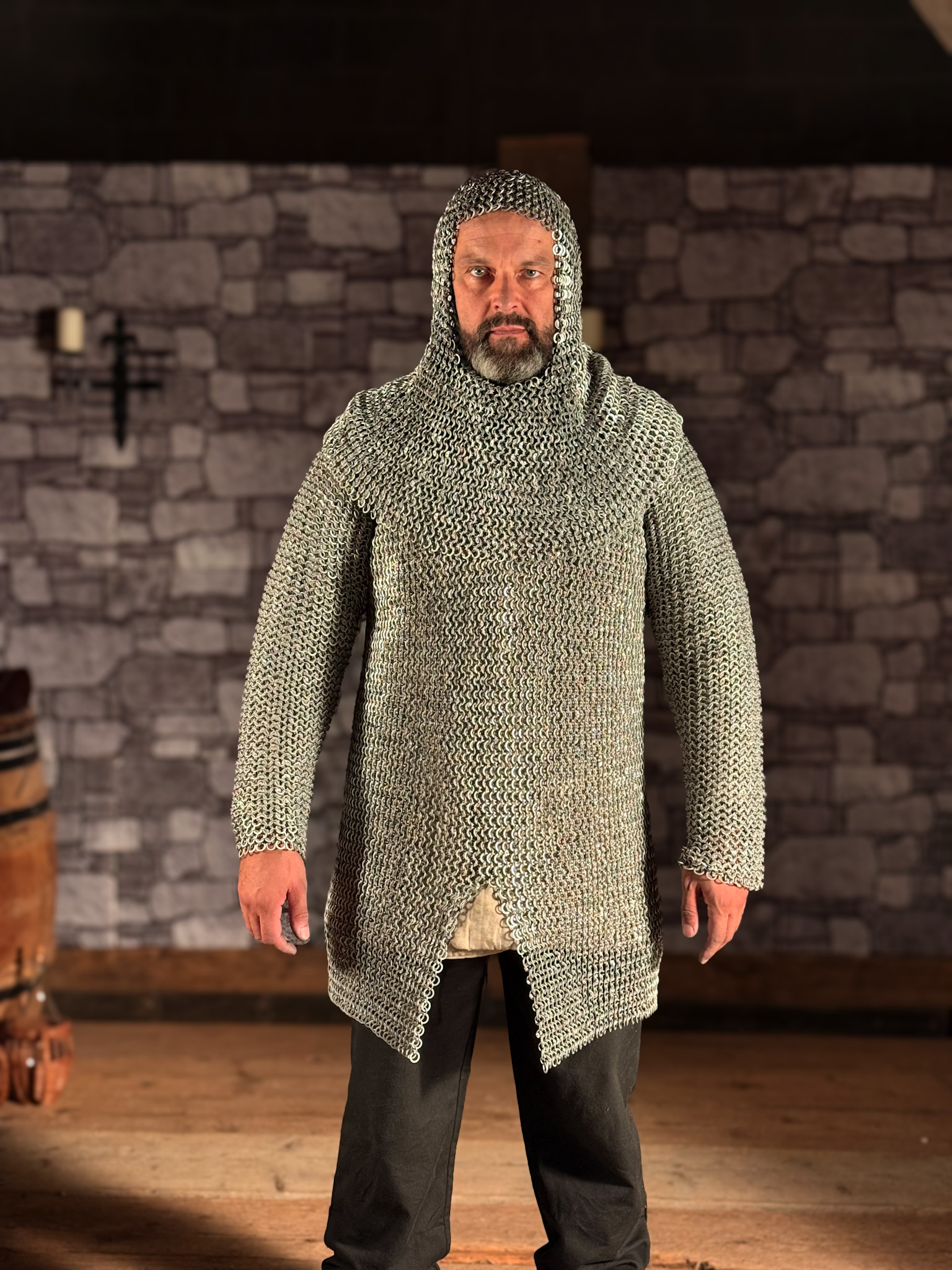 Kettenhaube Aluminium, genietet, ID 10mm