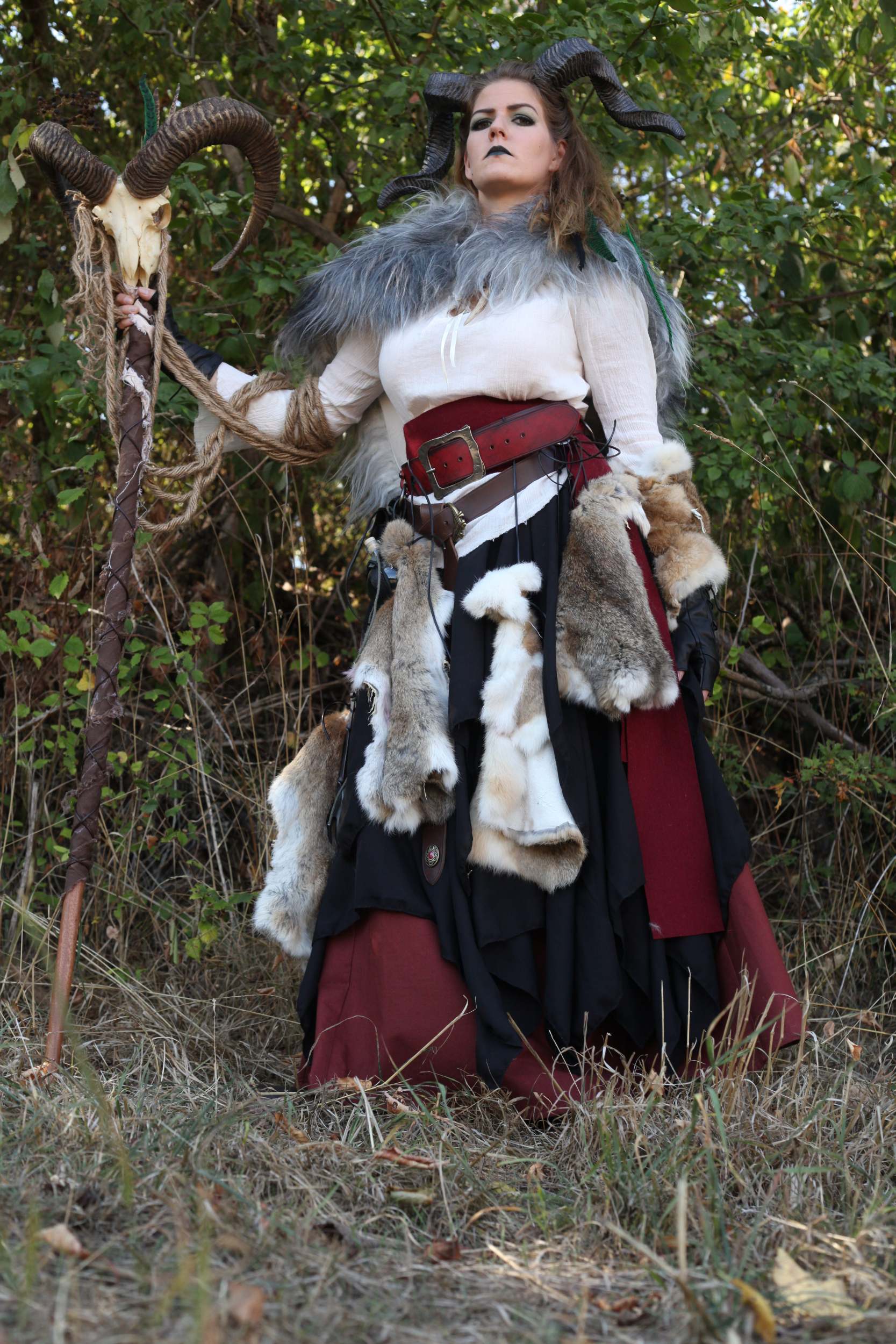 LARP Komplettoutfit Hexe
