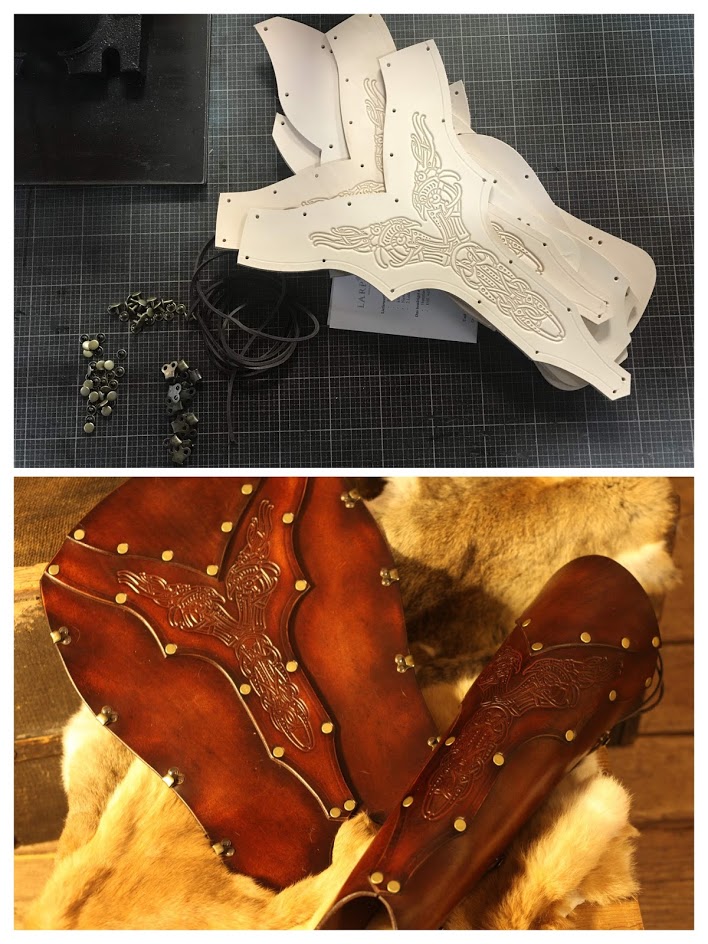 LARP Beinschienen Draco DIY Bausatz