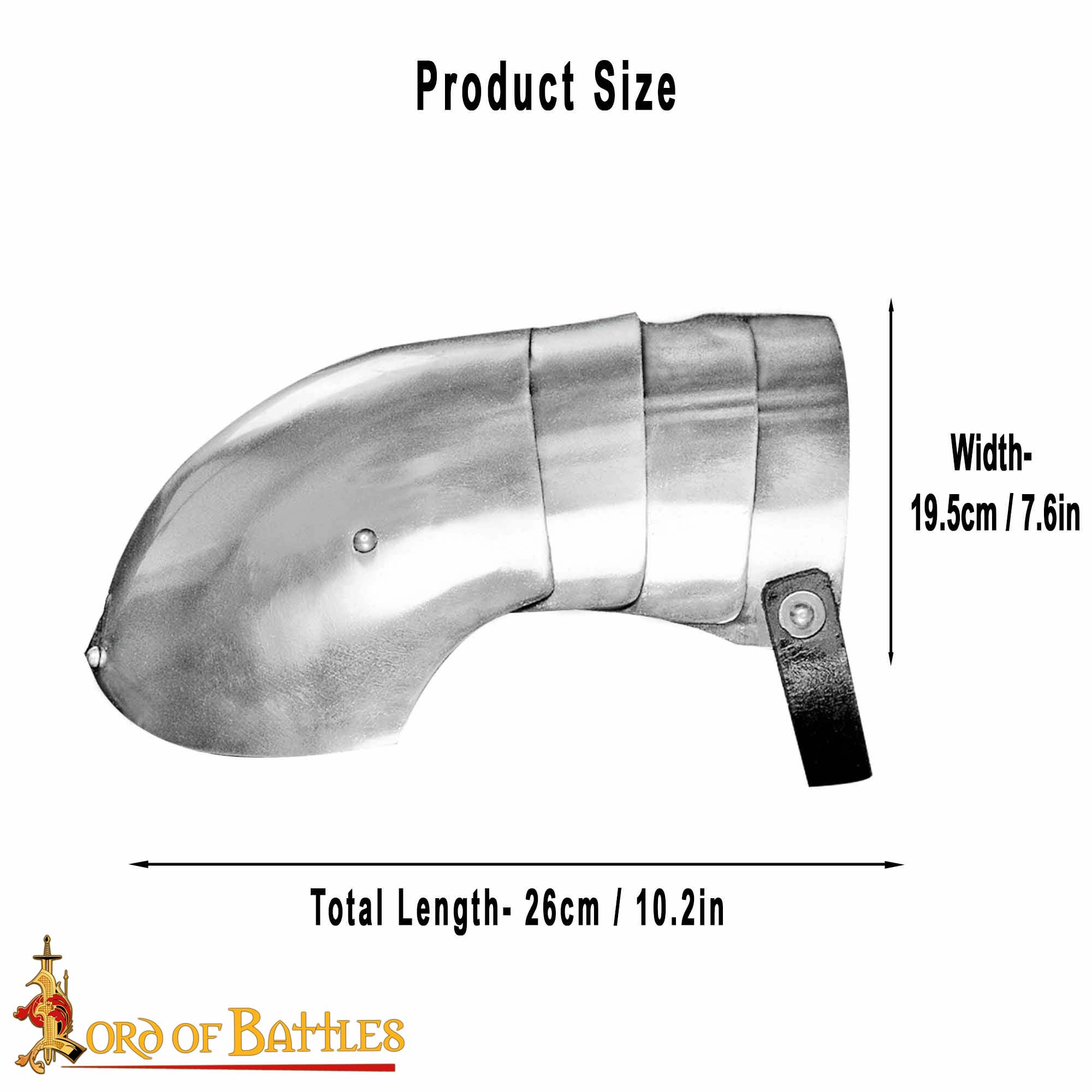 14. Jahrhundert Plattenschultern