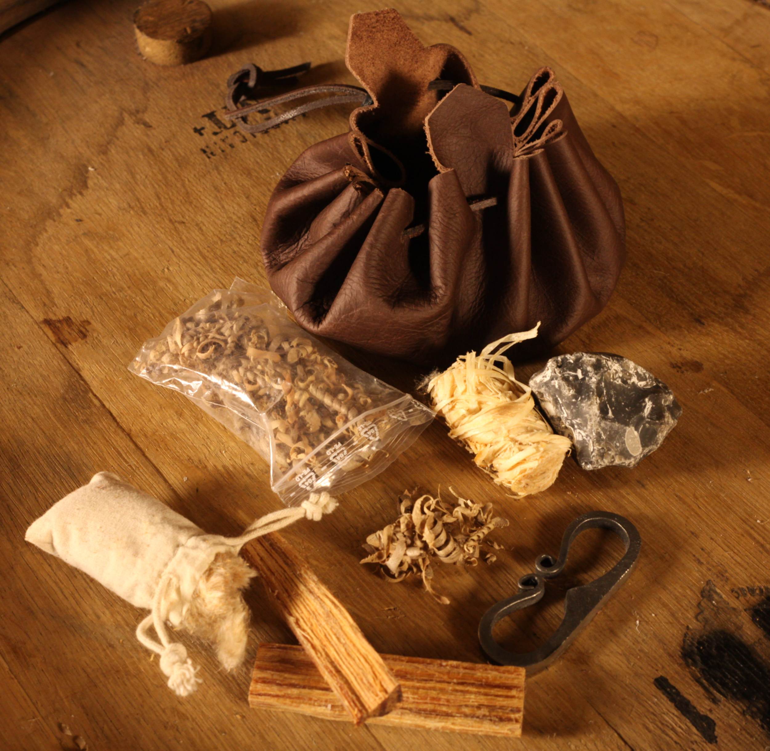 Mittelalterliches Feuerzeug - Set