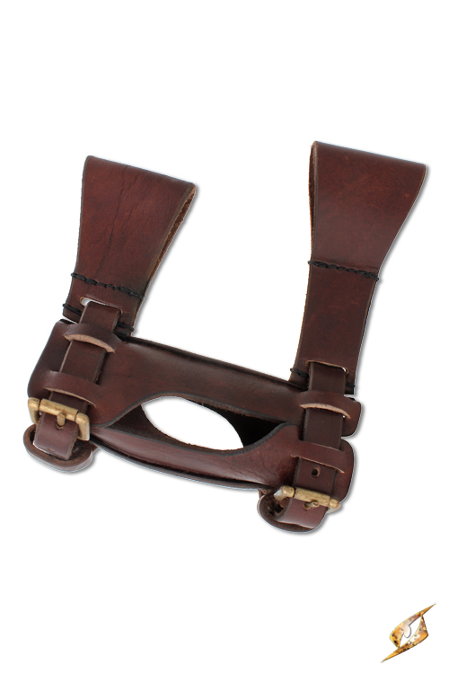 Schwerthalter Schurke braun