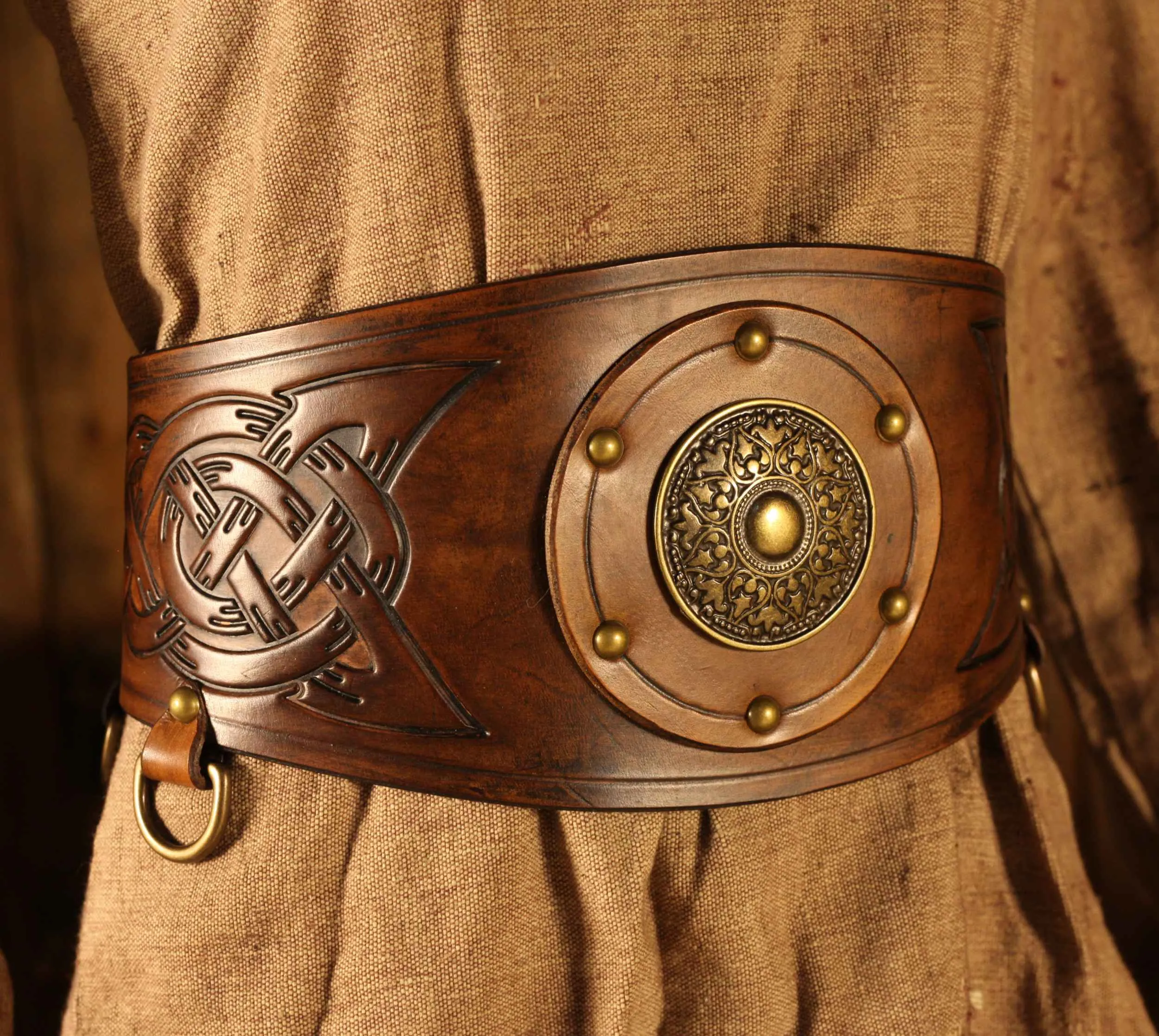 Wikingerbreitgürtel für Damen Tora 15cm