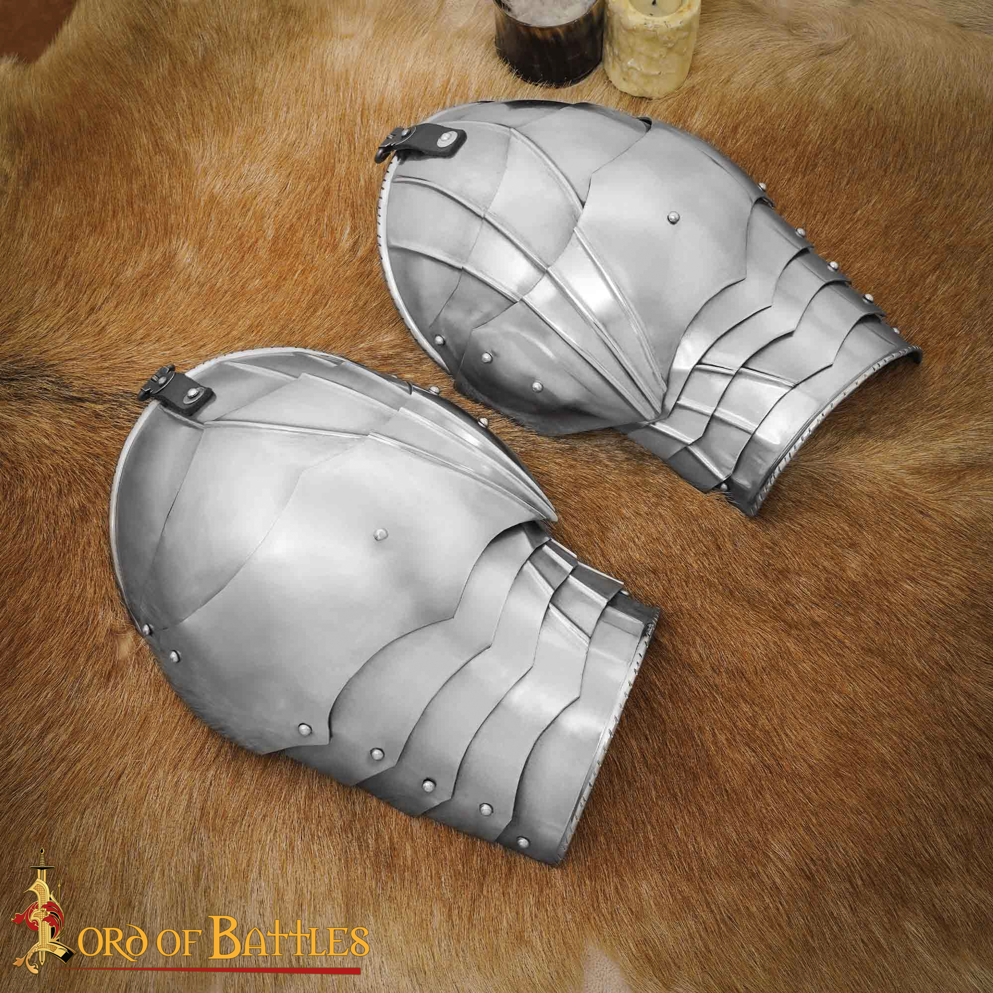 Gotische Schulterpanzer, 1,3mm