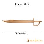 Trainingsschwert, Holz Piratenschwert 76cm