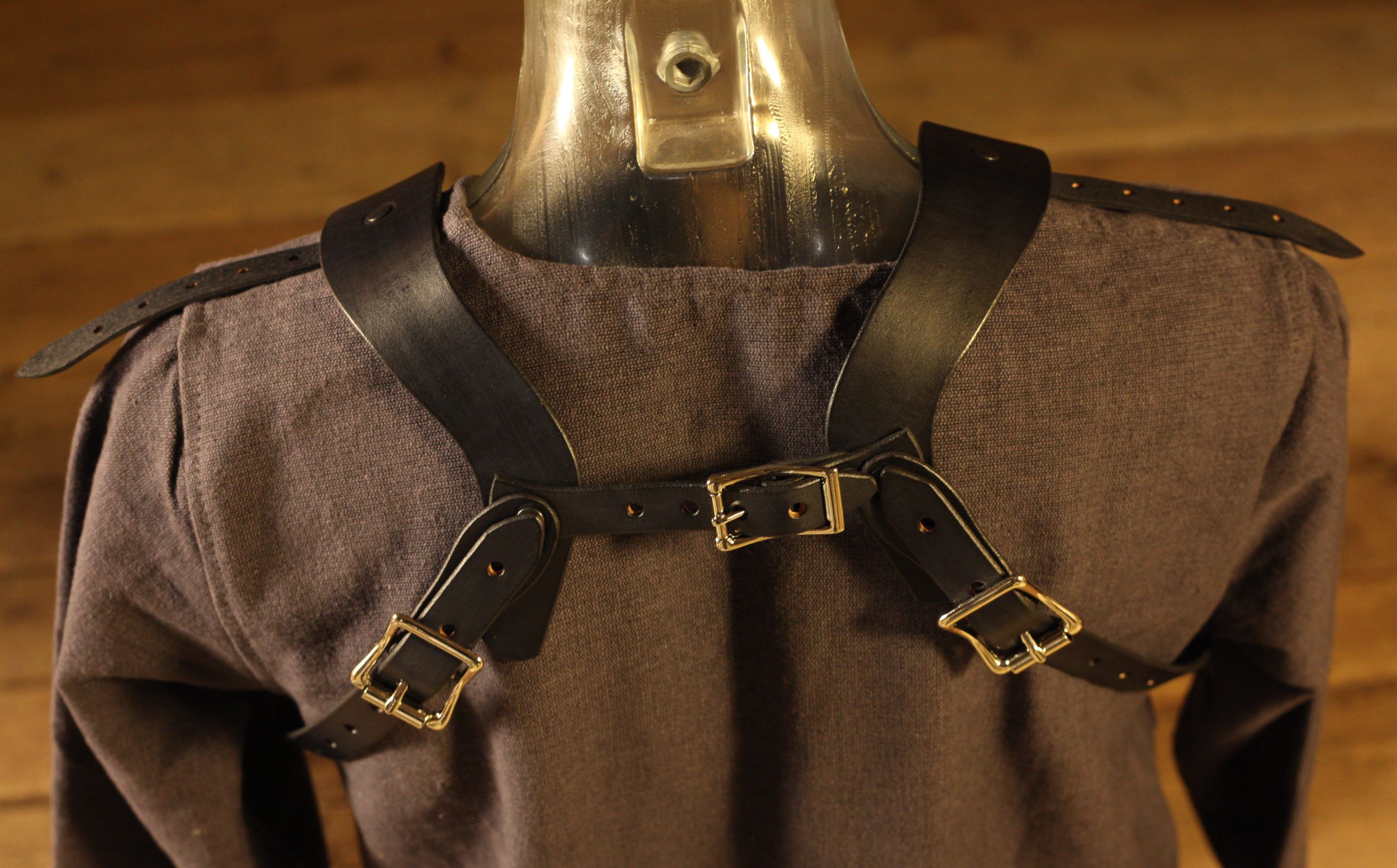 Geschirr für Lederschultern