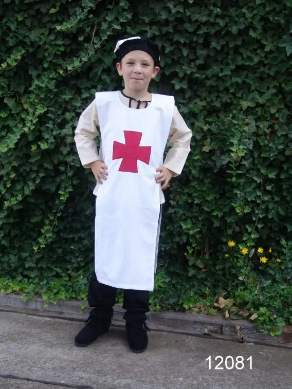 Waffenrock der Tempelritter für Kinder