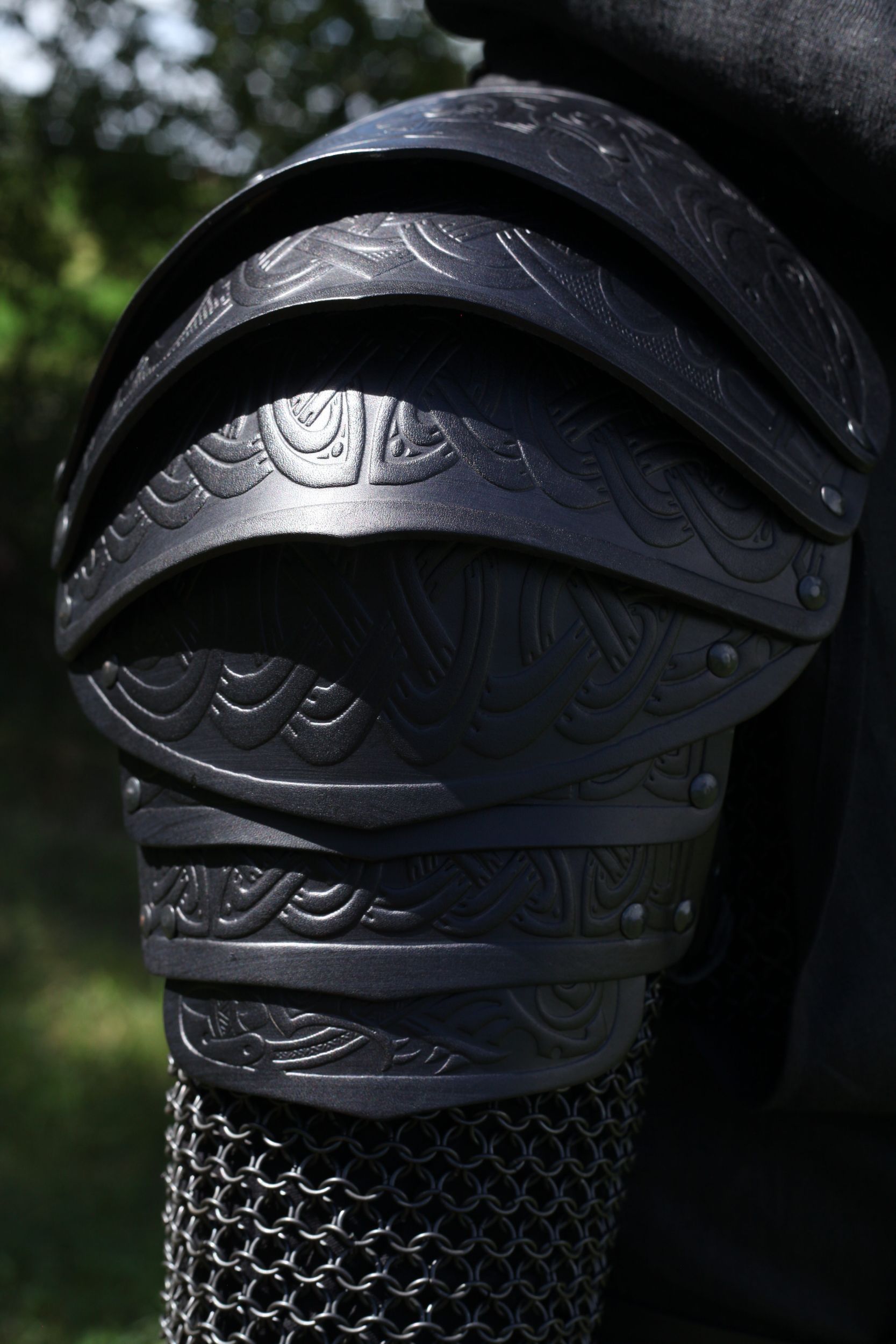 LARP Schulterrüstung Vendel