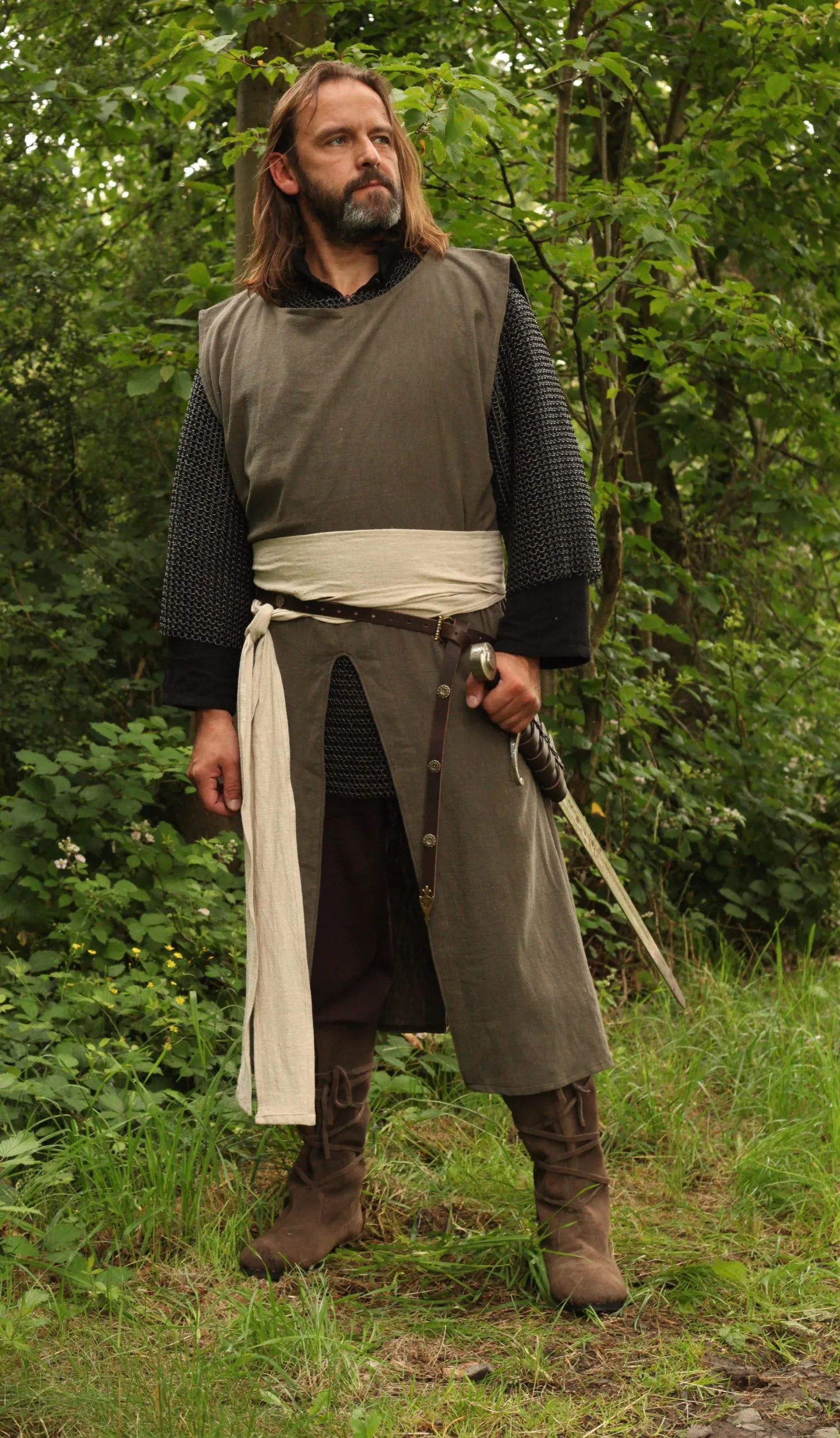 Schärpe aus Leinen