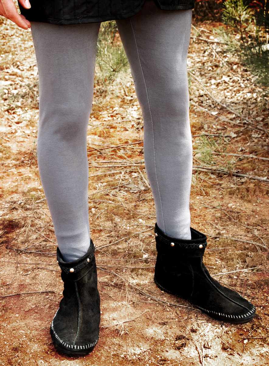 Graue Herrenstrumpfhose