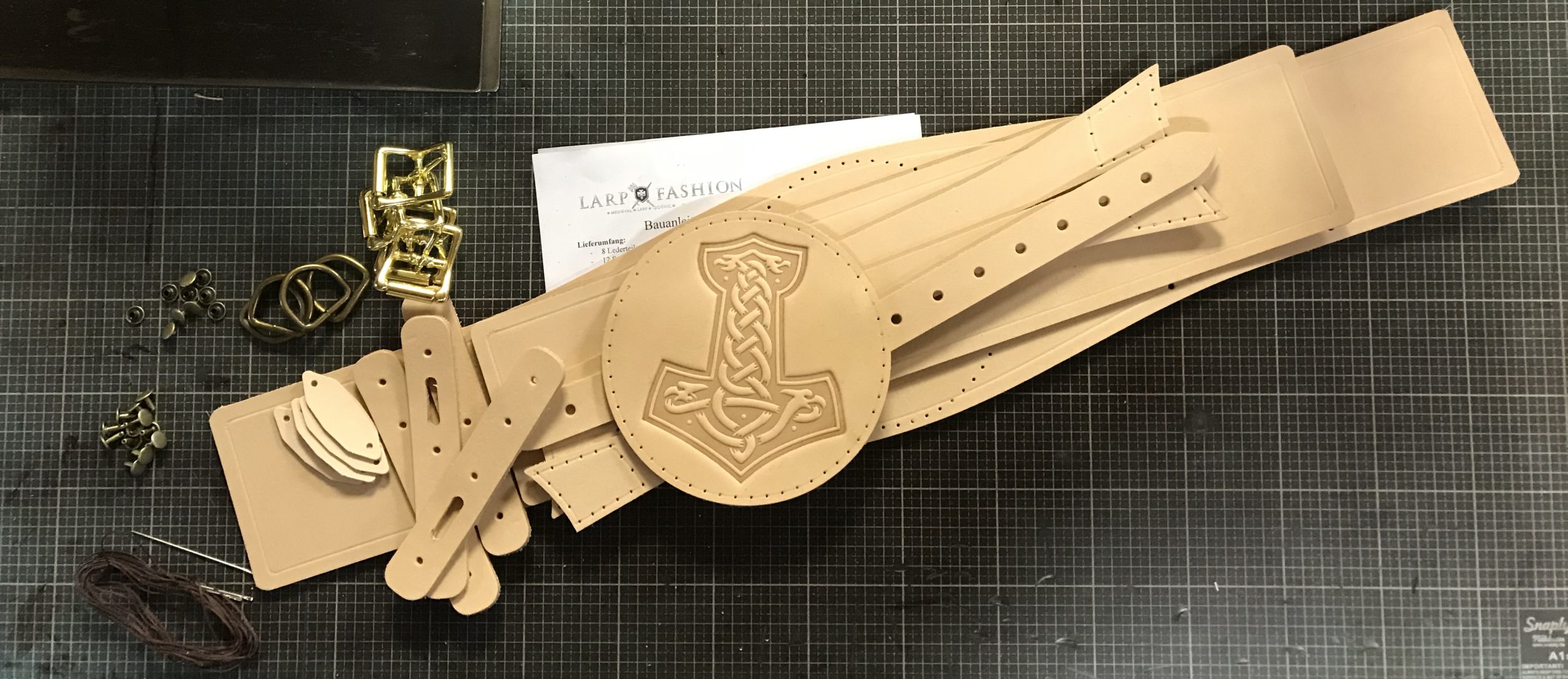 Bausatz für Breitgürtel Thorshammer