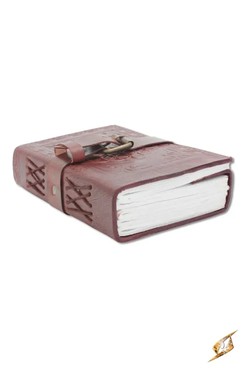Kleines Zauberbuch aus Leder
