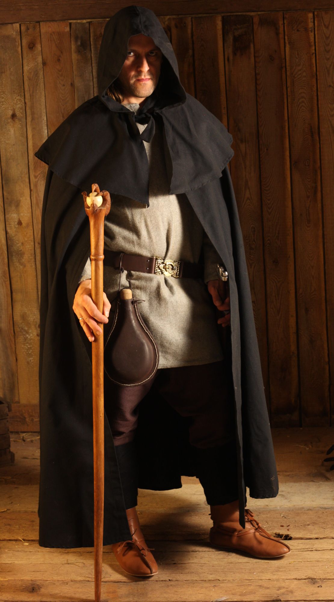 Wolltunika Lodin Grau