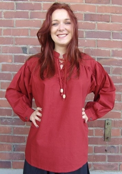 Mittelalterhemd mit Schnürung