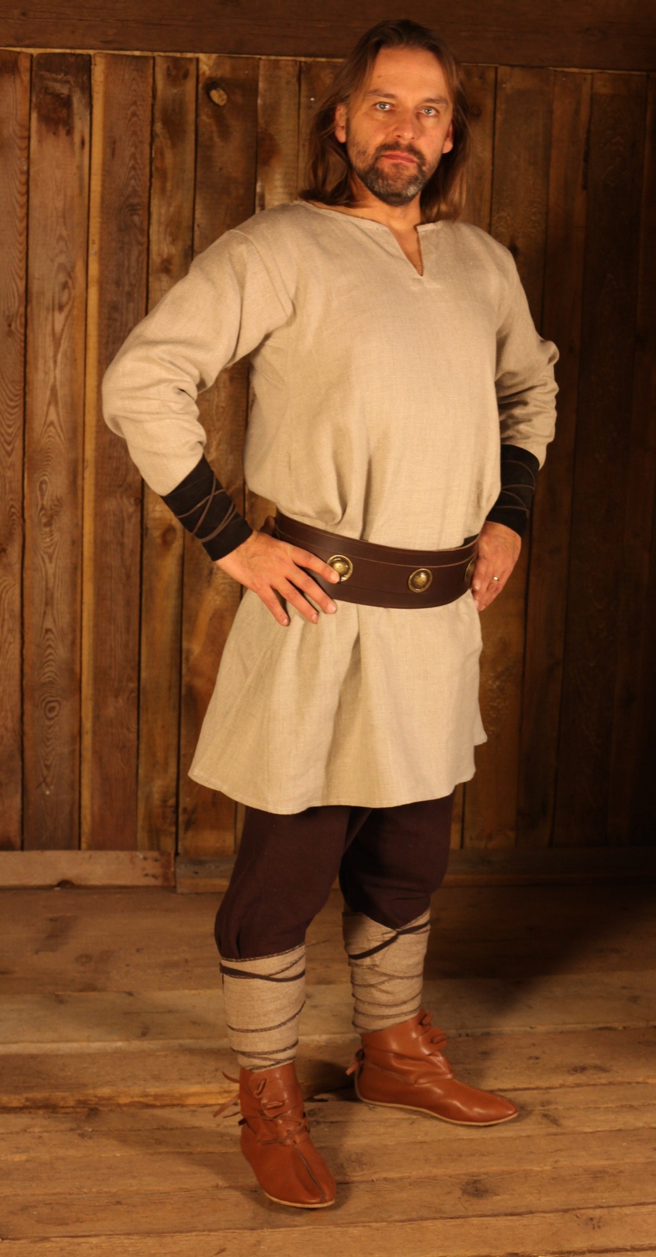 Langarm Leinentunika Ivar