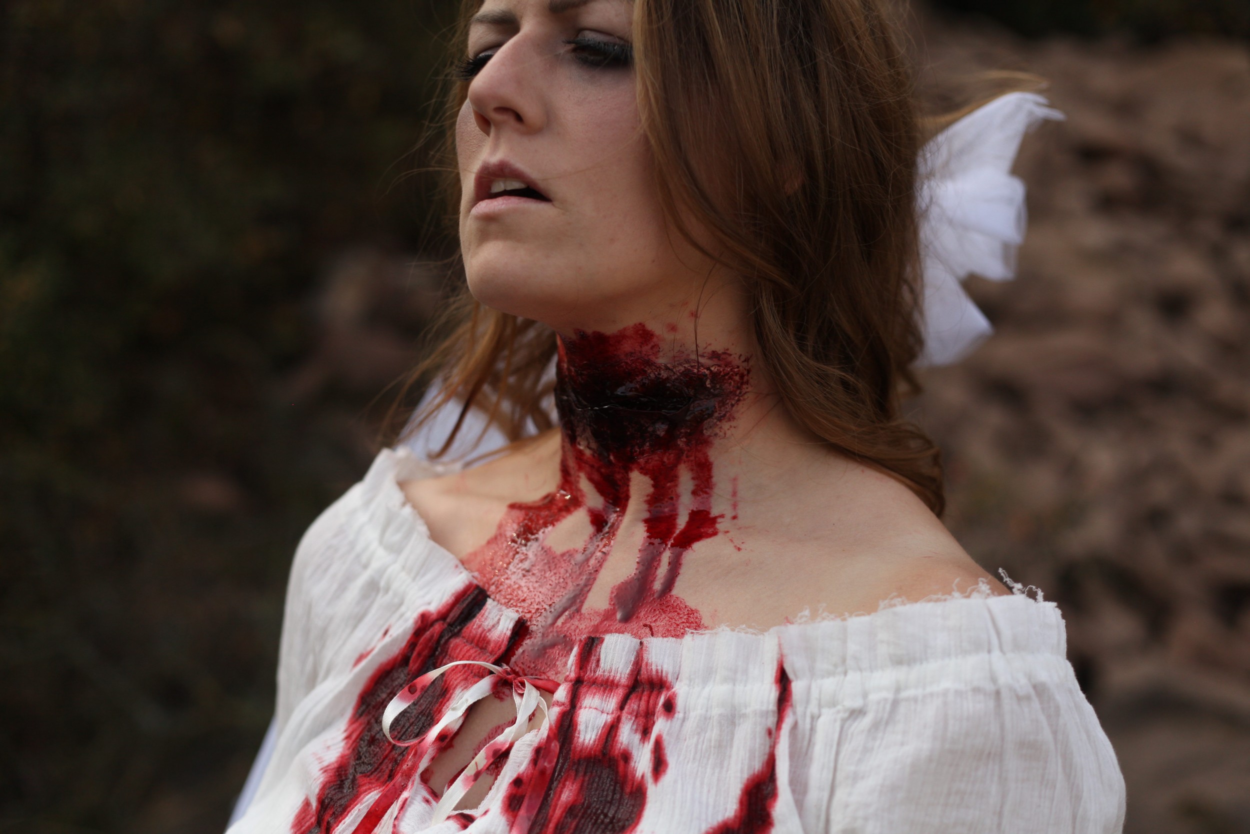 Halloween Outfit Blutbraut