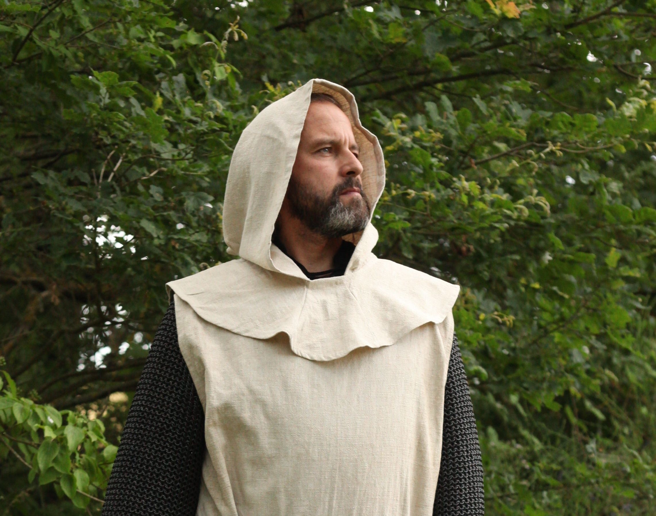 Leinenhaube, Kapuze, viele Farben