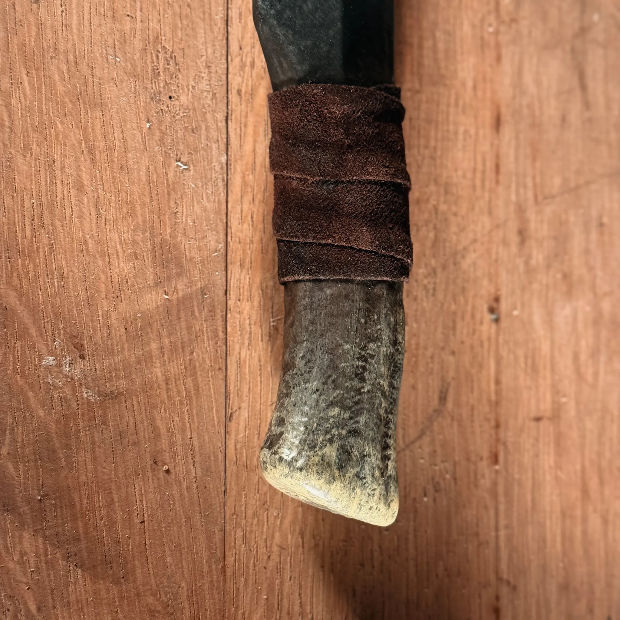Regis Larp Messer mit Horngriff gerade, 30cm