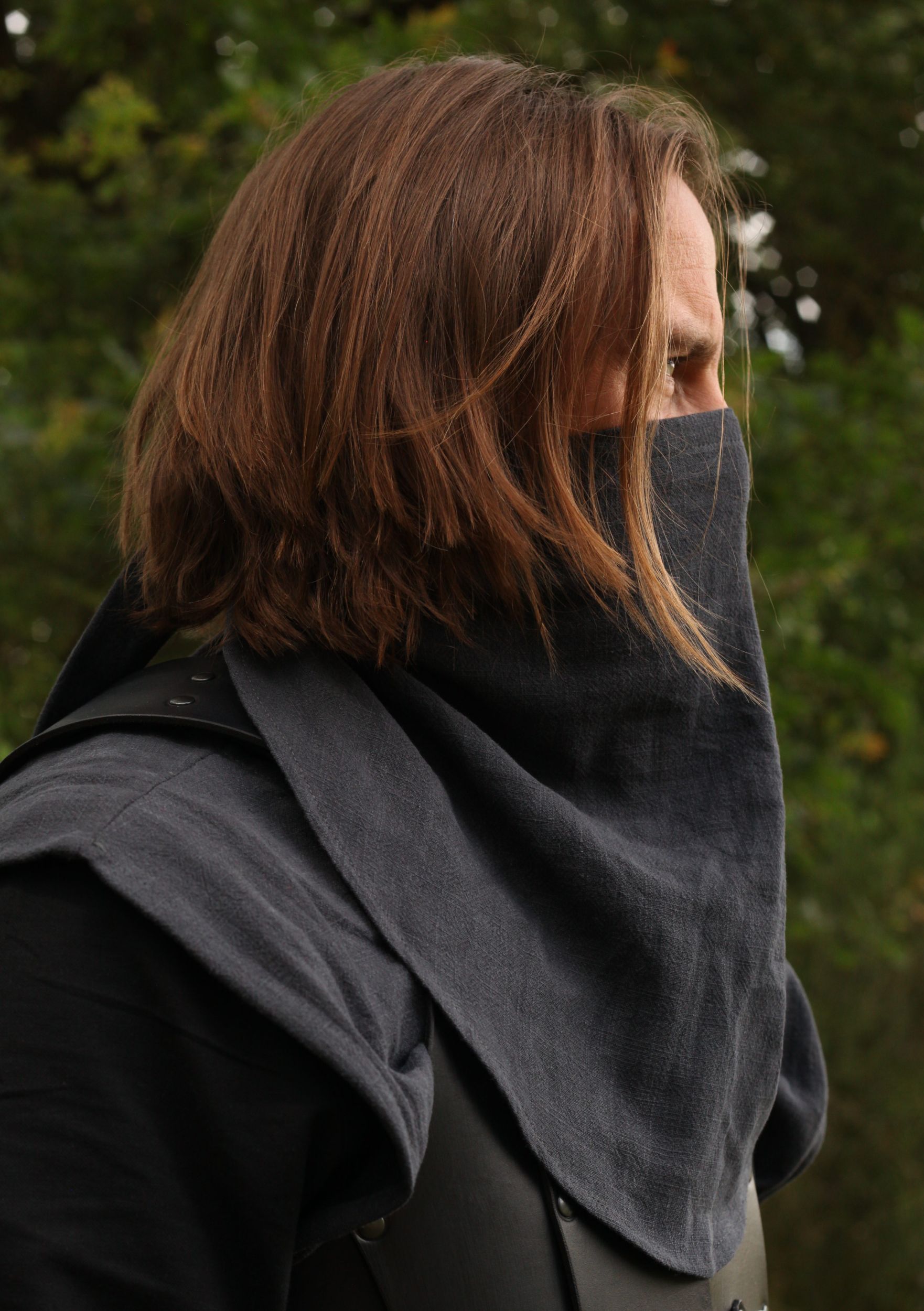 Leinen Gesichtsmaske