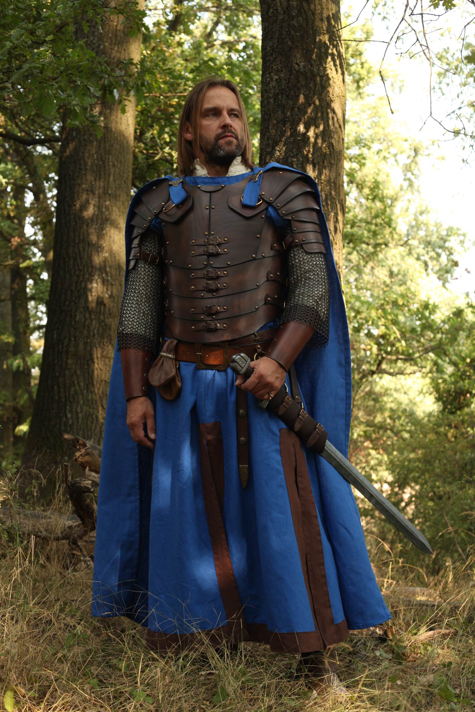 LARP Umhang aus Leinen