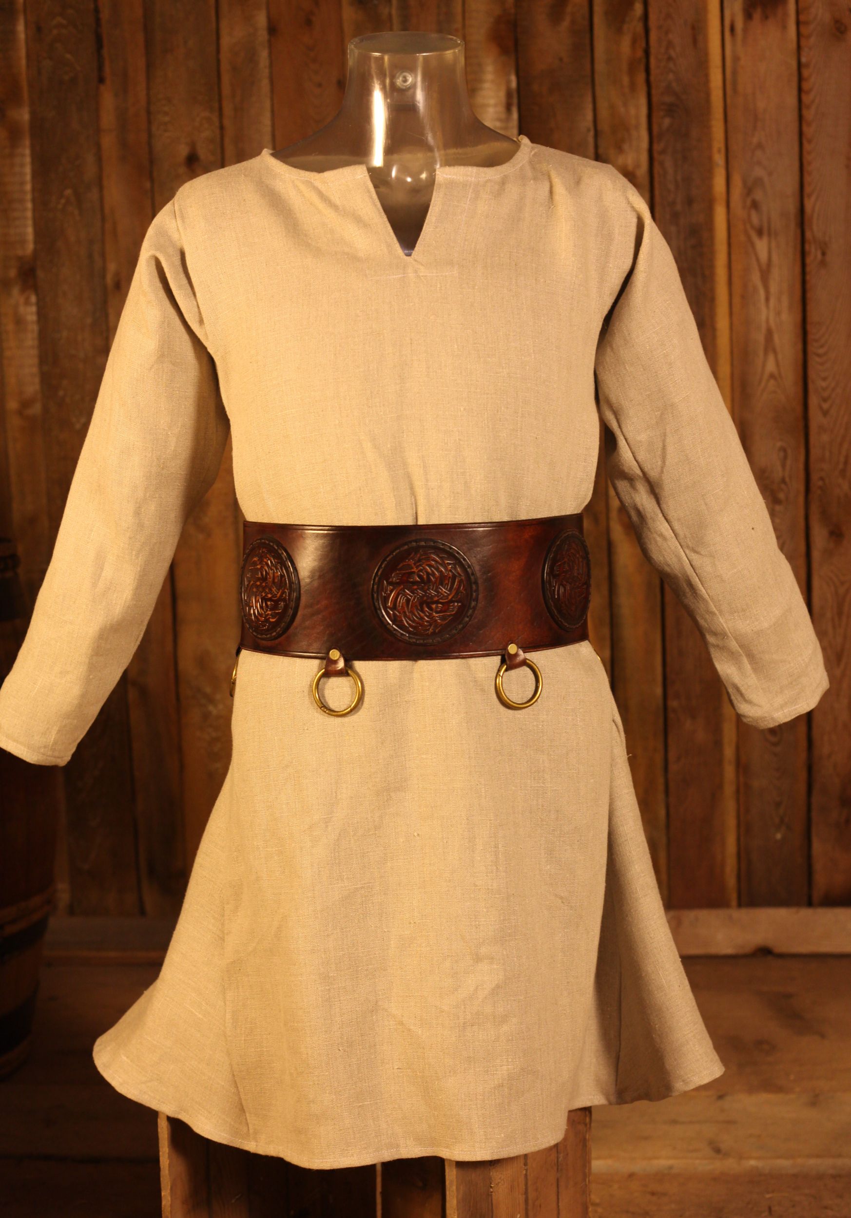 Bausatz für Breitgürtel 12,5cm mit Ringen