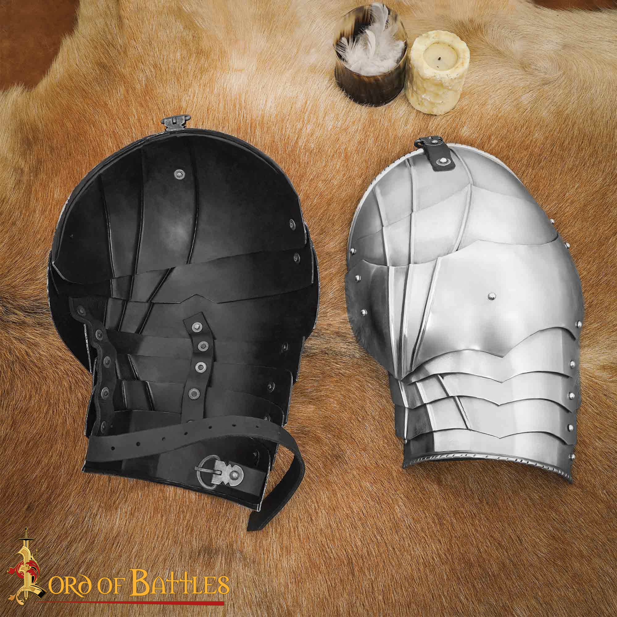 Gotische Schulterpanzer, 1,3mm