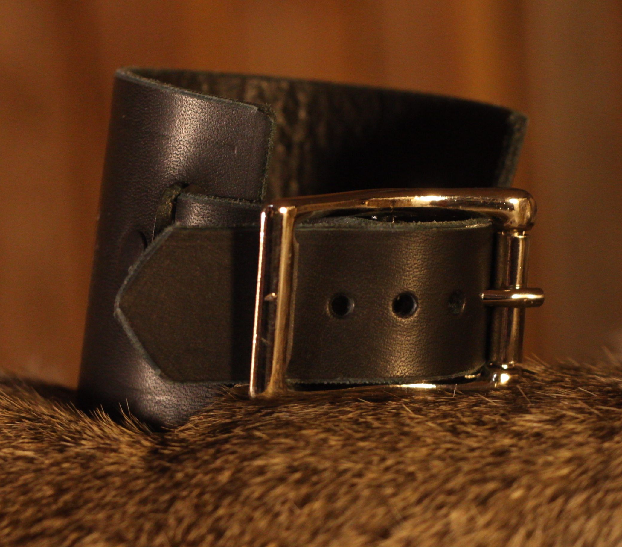 Lederarmband 6cm, einfach