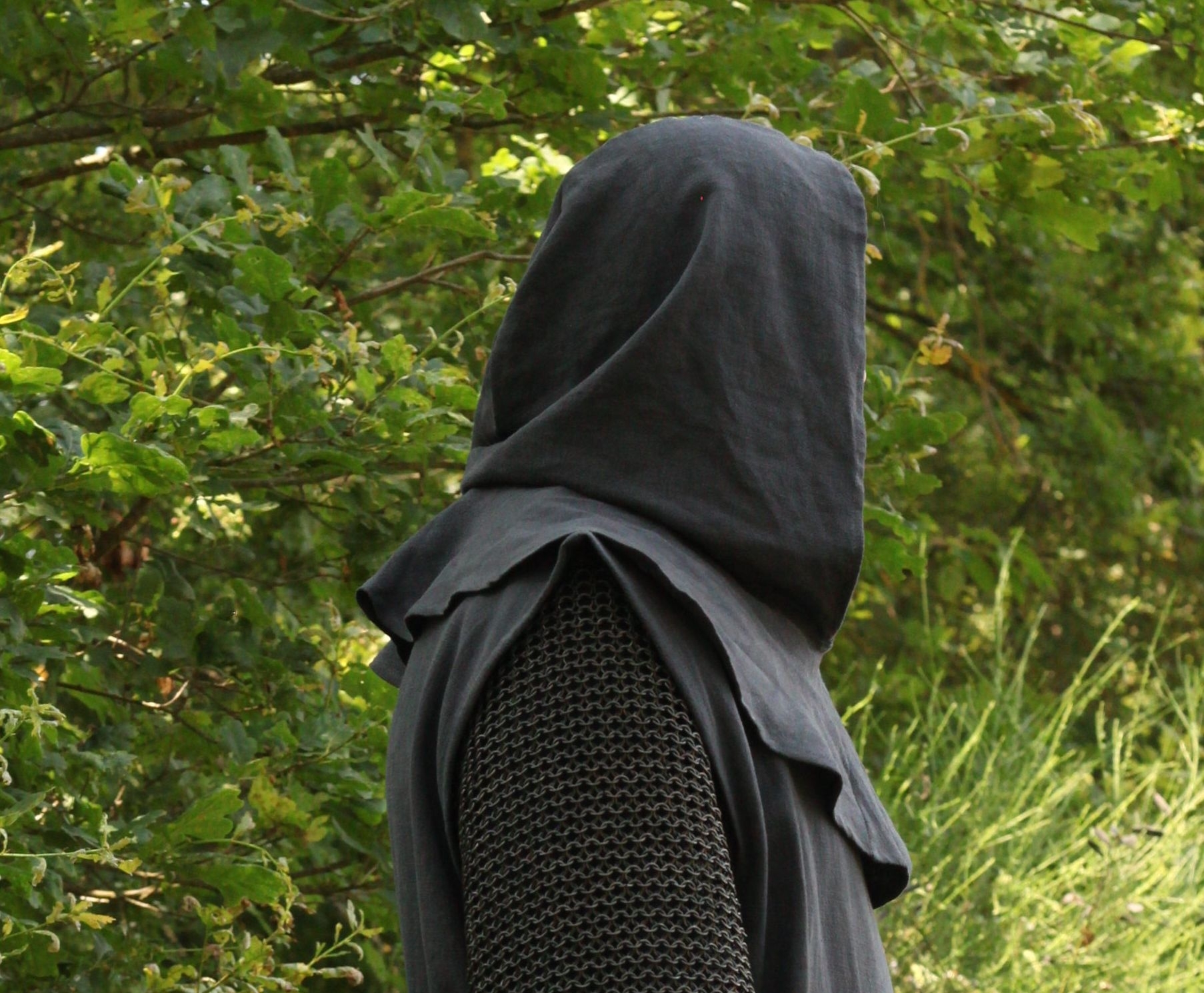 Leinenhaube, Kapuze, viele Farben