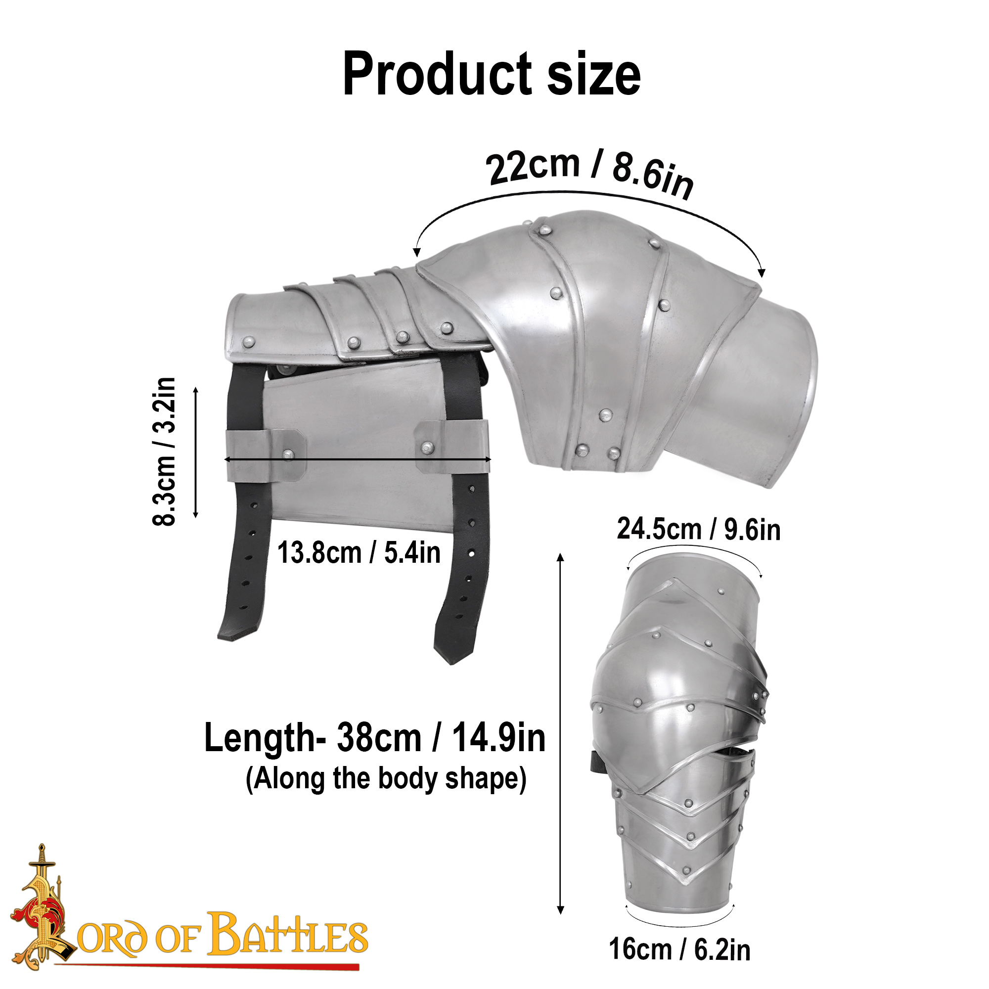 Avenger Stahlarmschienen, 1,3mm