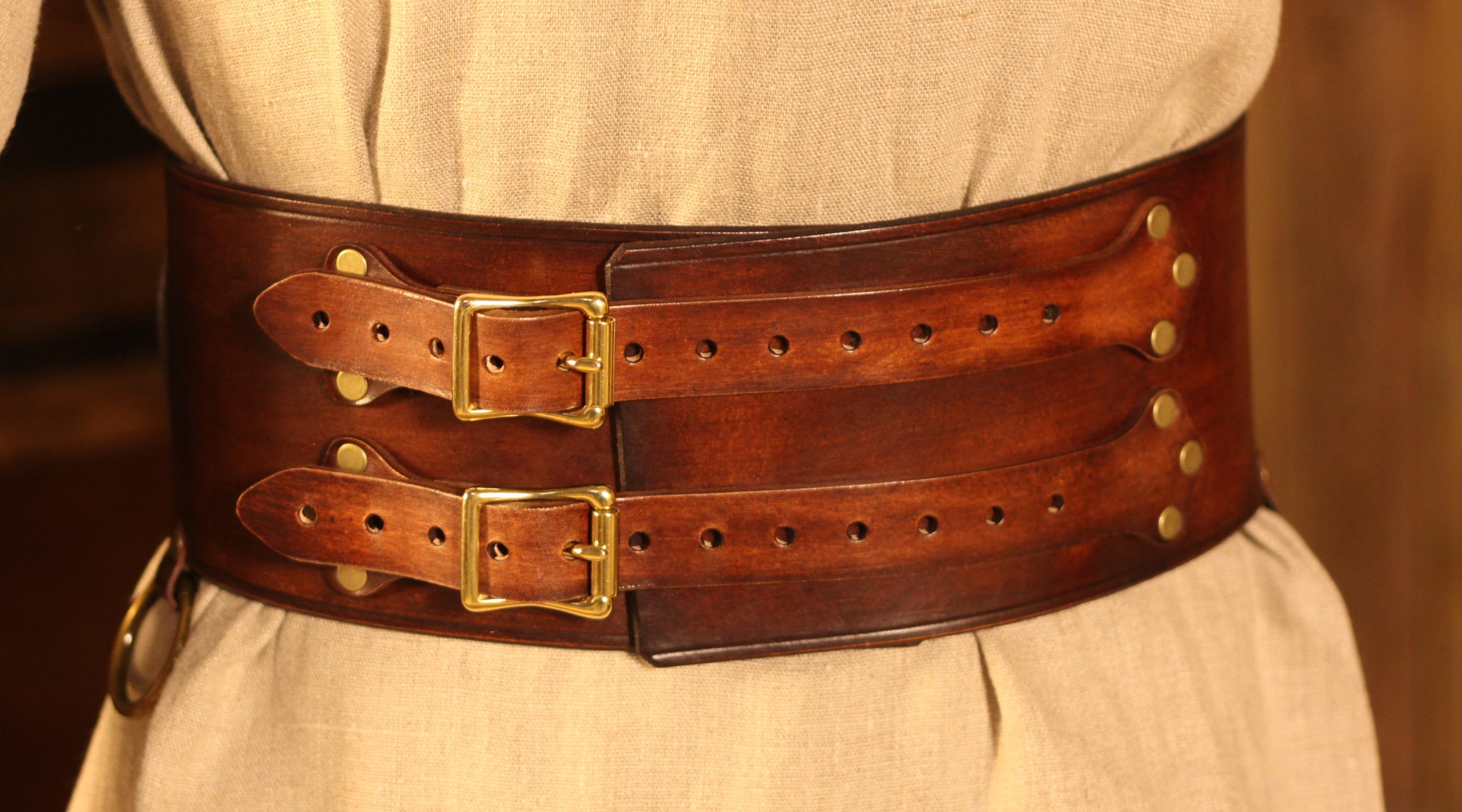 Bausatz für Breitgürtel 12,5cm mit Ringen