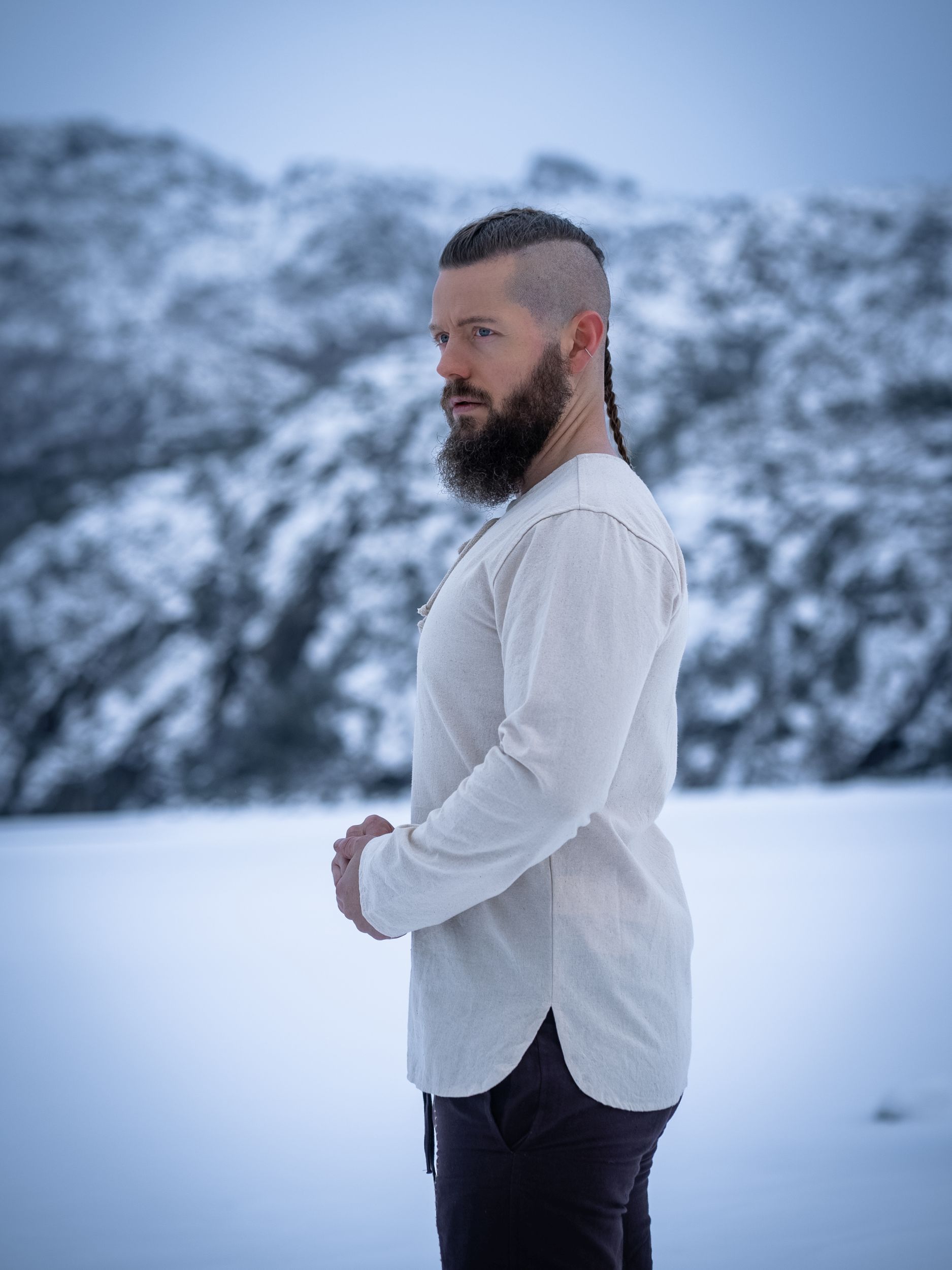 Mittelalterhemd, gerader Schnitt