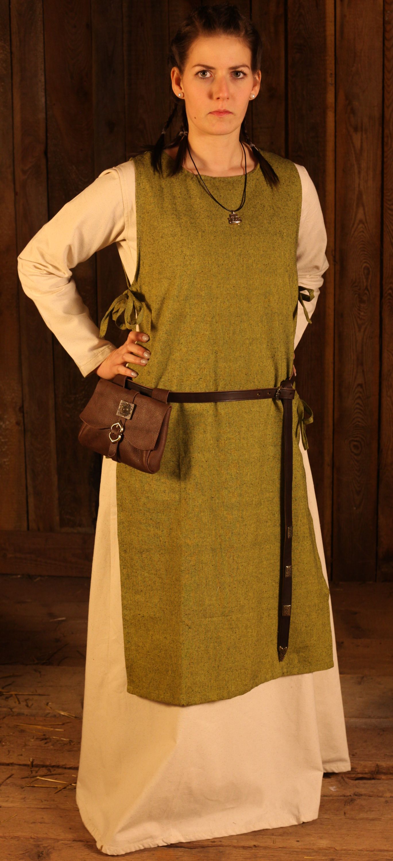 Überkleid Haithabu Safrangelb