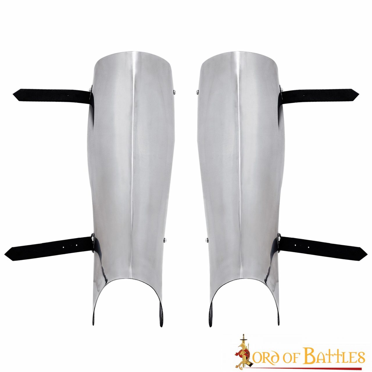 Spätmittelalterliche ritterliche Beinschienen